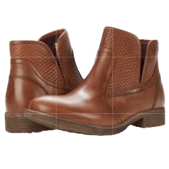 Bed Stu Roan Brown Gossip Handmade Leather Distressed Ankle Boots Size 7.5 - Picture 1 of 15